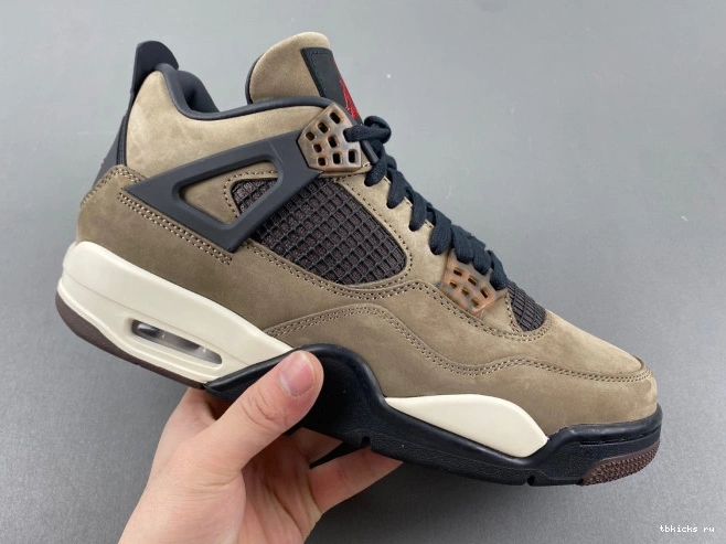 Cheap TB Scott x Air Retro Brown Jordan 4 TS AJ4-882335 Travis 0823